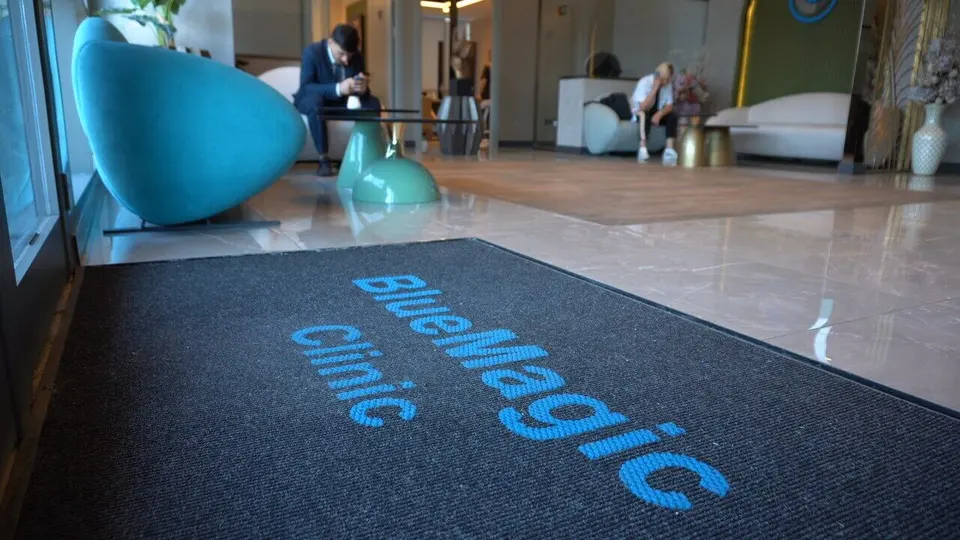 BlueMagic Group clinic, welcome area
