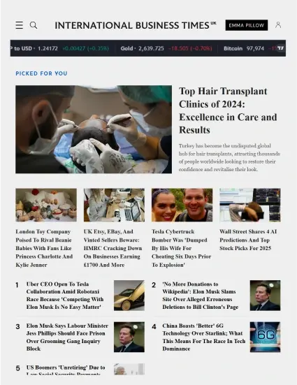 Slide highlighting the expertise of BlueMagic Group's medical team in performing advanced hair transplantation techniques
