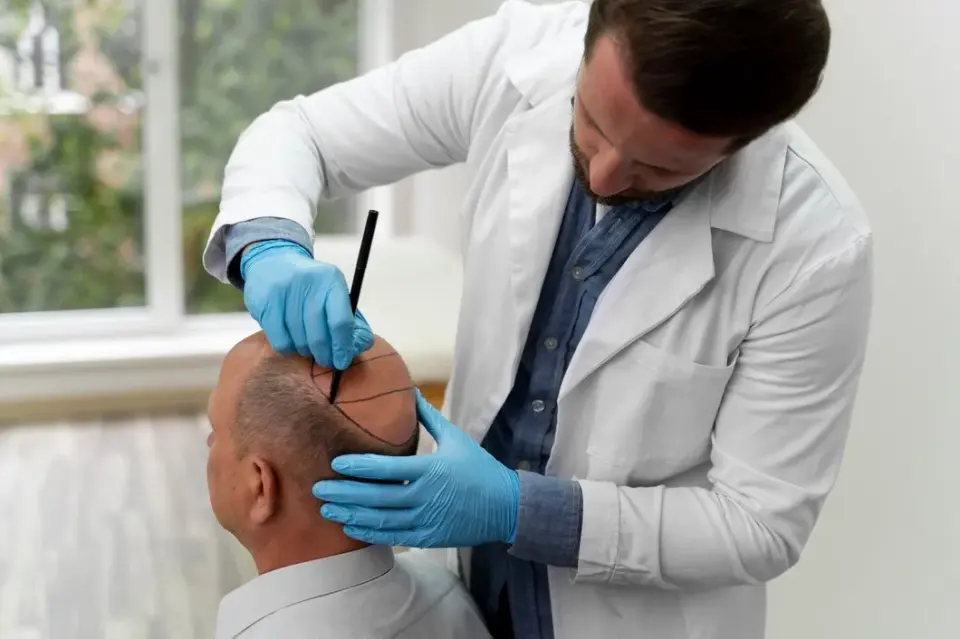 DHI hair transplantation