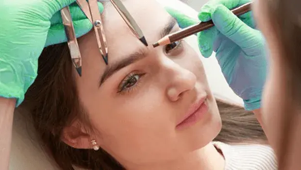 Eyebrow Transplantation stages
